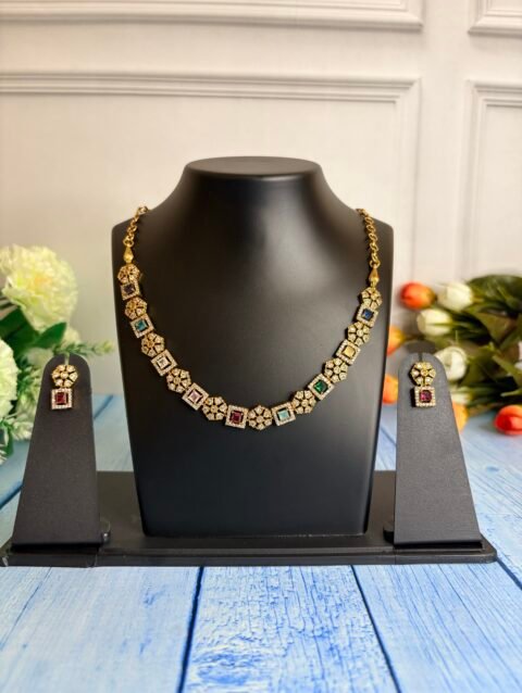 Rainbow Royale Necklace Set