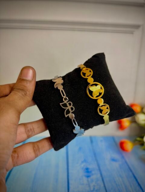 Butterfly Bloom Bracelet Duo JDBR001