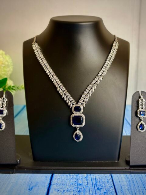 Blue Luxe Necklace JDNK006